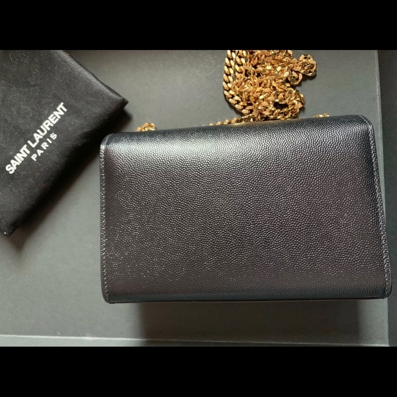 YSL LEATHER CROSSBODY BAG - Picture 2 of 8